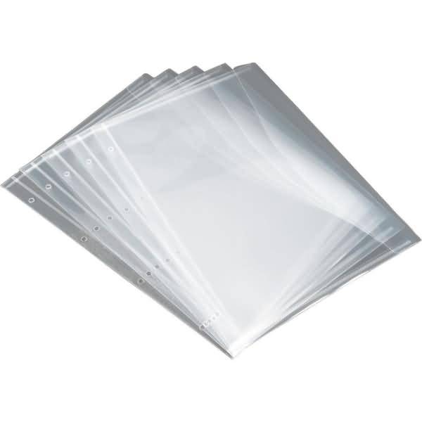 Dokumentenhülle A4 PP rechts offen transparent VE=5 Stück