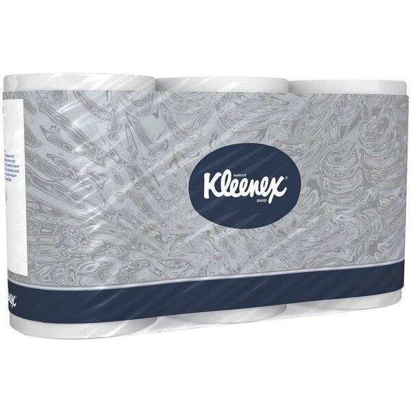 Kleinrollen Toilet Tissue - 3-lagig geprägt super-hochweiß 6 Rollen.-0
