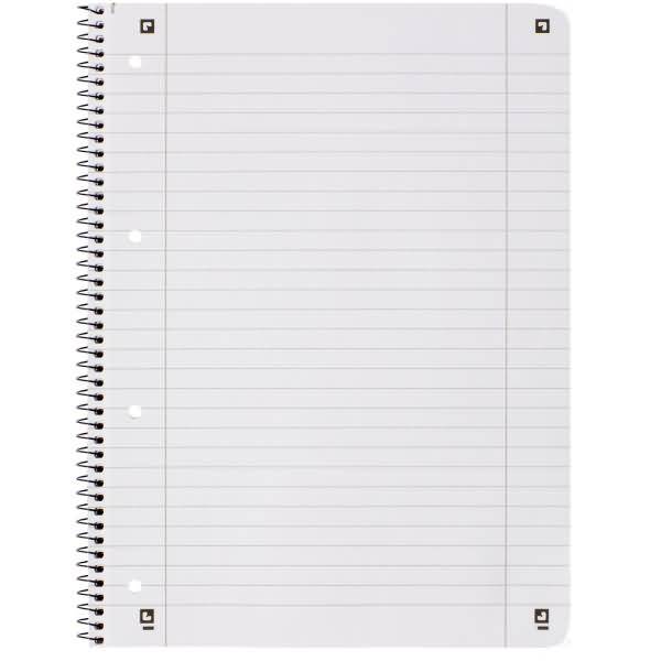 Collegeblock Touch A4+ liniert 80 Blatt Optik-Paper aqua-1