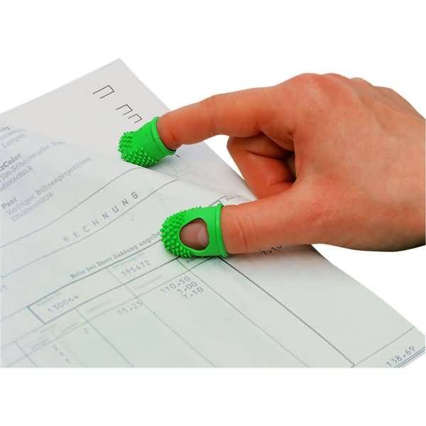 Blattwender Größe 2 Durchmesser 15mm latexfrei grün VE=100 Stück