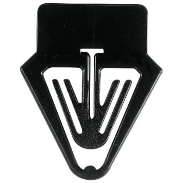 Kartenreiter 25mm VE=15 Stück schwarz