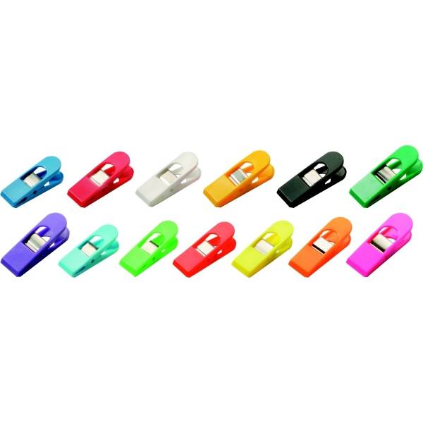 Briefklemmer Maxi Peg 26x80 mm VE=100 Stück Grund- und Leuchtfarben sortiert-0