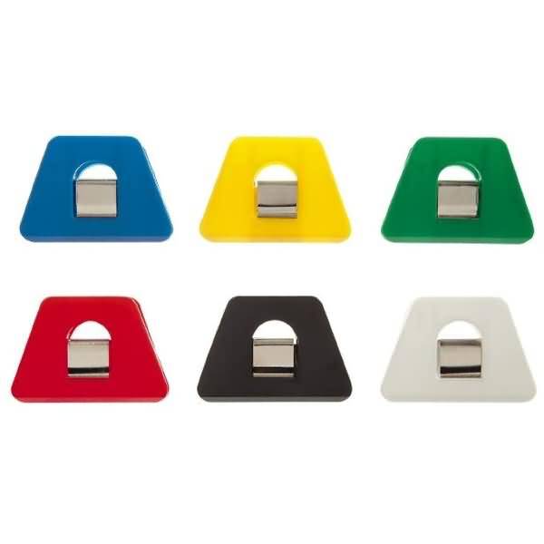 Briefklemmer Multi Clip Signal 2 70x50mm VE=100 Stück Grundfarben sortiert