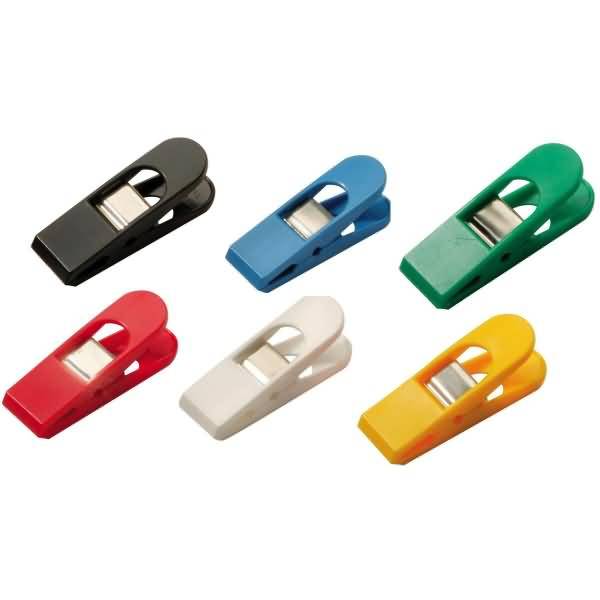 Briefklemmer Multi Clip Big Peg 33x120mm VE=24 Stück Grundfarben sortiert-0