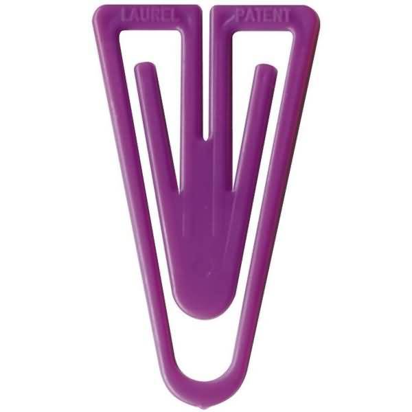 Büroklammern Plastiklips 21mm VE=1000 Stück violett