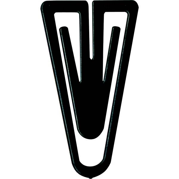 Büroklammern Plastiklips 25mm VE=100 Stück schwarz