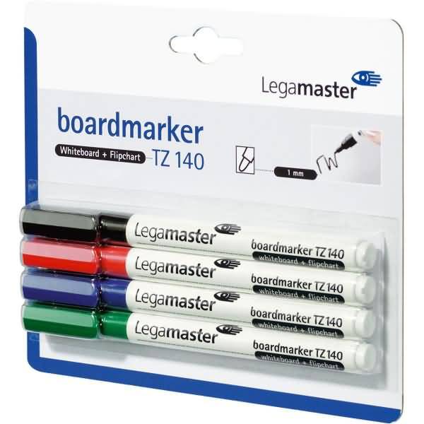 Legamaster TZ140 Boardmarker sortiert 4St C&C