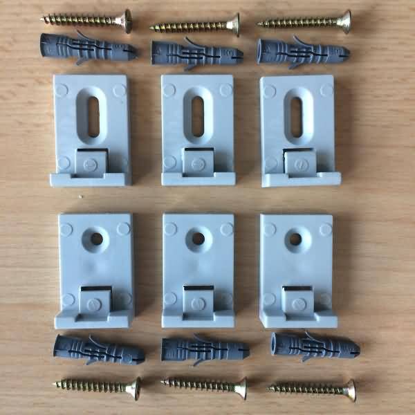 Wandhalterung / Montagesatz für Premium-Boards VE=6 Halterungen