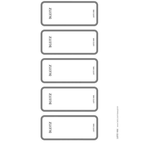 Ordner-Rückenschilder Wow selbstklebend 45x111mm grau PC-beschriftbar VE=50 Stück