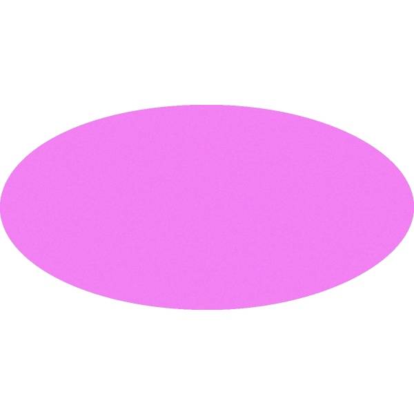 Legamaster Moderationskarte Oval 110x190mm rosa 250St-0