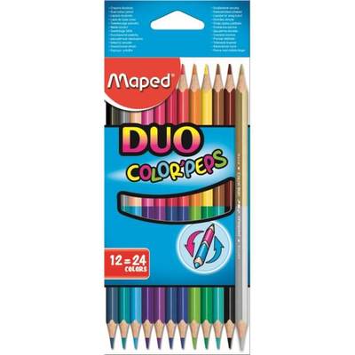 Buntstift Color'Peps Duo Blisterschachtel zweifarbige Stifte VE=12 Stück