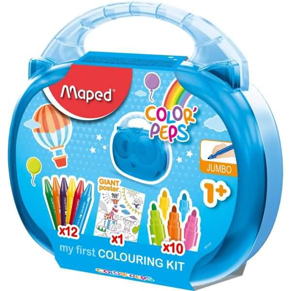Mal-Set Color'Peps Kunststoff-Box sortiert-0