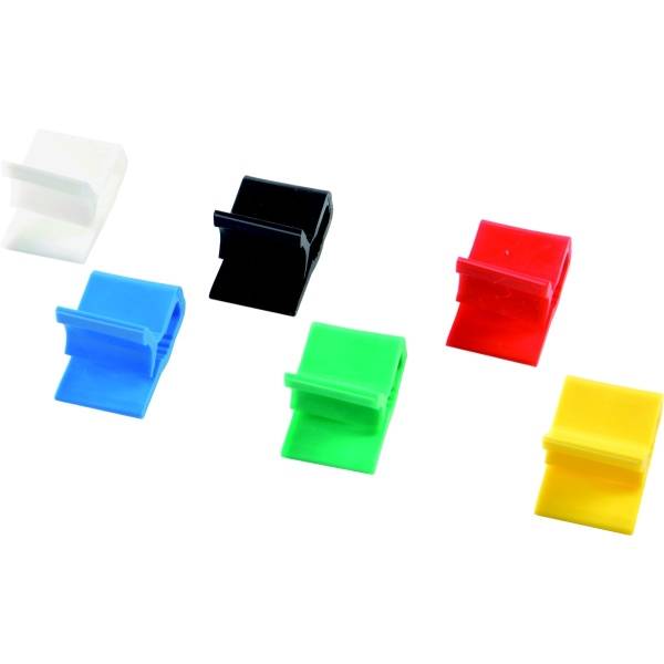 Briefklemmer Zacko 15x22 mm VE=100 Stück Grundfarben sortiert-0