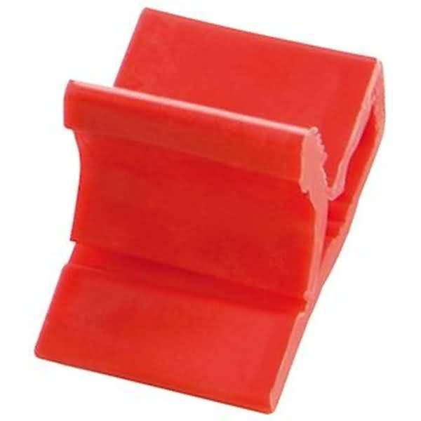 Brief- oder Eckenklammer Zacko 2 12x18mm VE=100 Stück rot-0