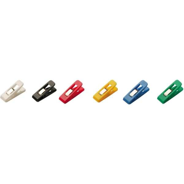 Briefklemmer Multi Clip Taifun 15x50mm VE=100 Stück Grundfarben sortiert