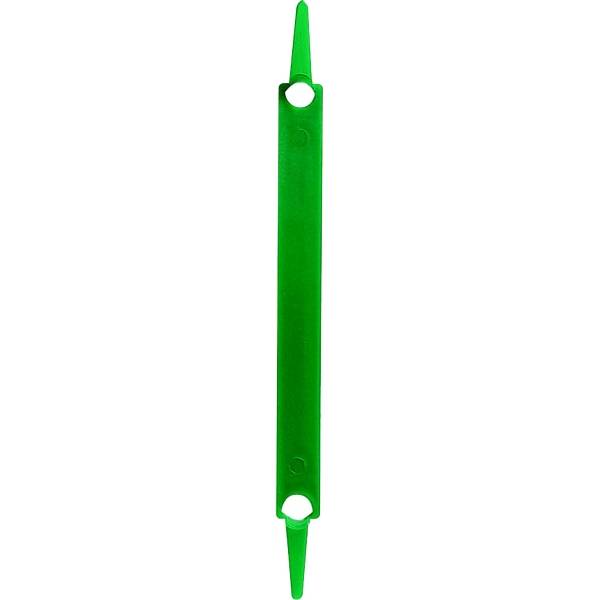 Heftstreifen 80mm Kunststoff VE=100 Stück grün-0