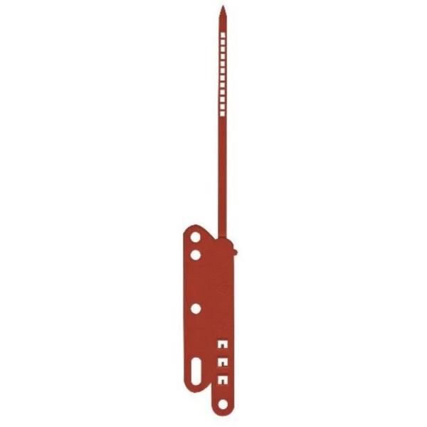 Abheftstreifen universal 80mm Kunststoff VE=100 Stück rot