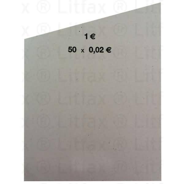 Handrollpapier 50x0,02 EUR grau VE=1000 Stück-0
