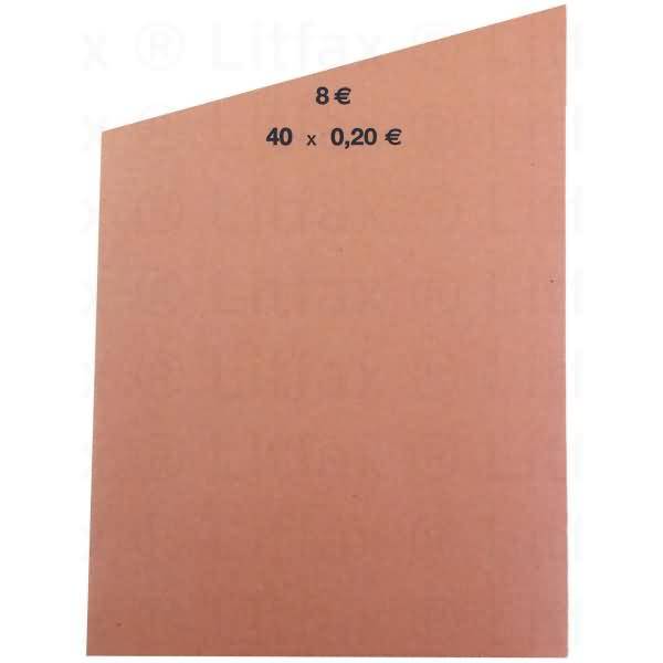Handrollpapier 40x0,20 EUR orange VE=1000 Stück-0