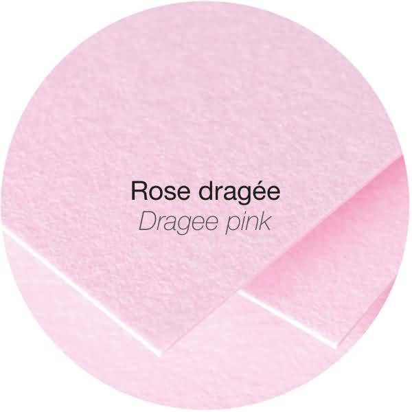 Pollen by Clairefontaine Doppelkarte DL, bonbonrosa (8016303)-1
