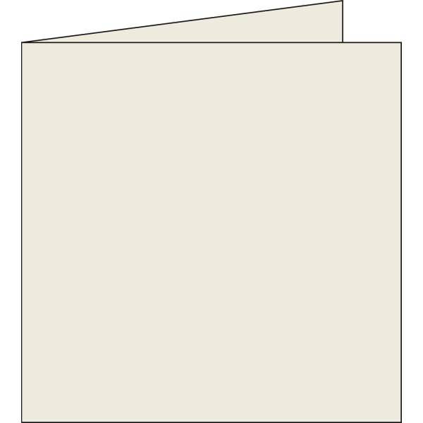 Doppelkarte Pollen 135x135mm 210g VE=25 Stück hellgrau-0