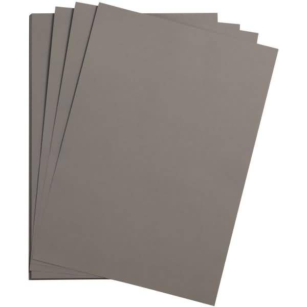 Bastelkarton Maya 185g/qm A3 VE=25 Blatt grau