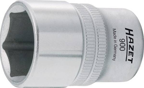 Steckschlüsseleinsatz 900 1/2 Zoll 6-kant SW 10mm L.38mm HAZET