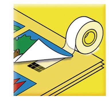 Klebefilm 12mmx6,3m beidseitig klebend 2 St./Pack. - Artikel: 164050800-3
