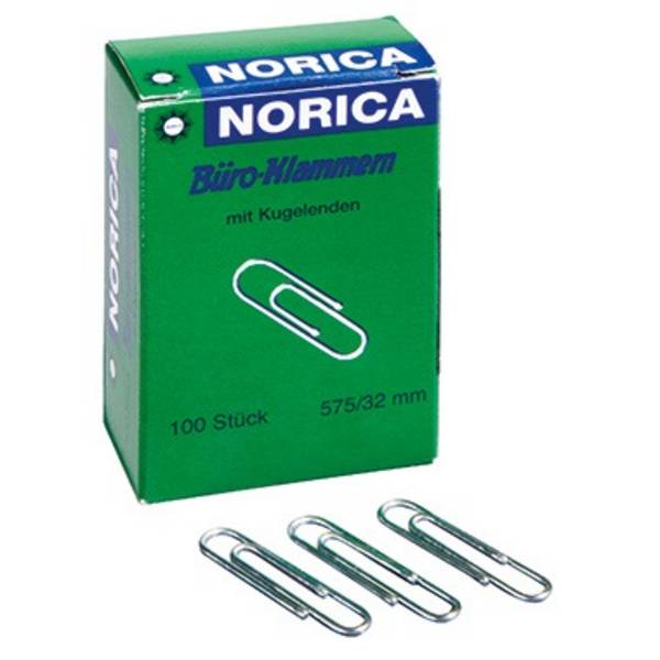 Briefklammer 32mm verzinkt 100 St./Pack. - Artikel: 176039994