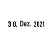 Symbolbild für Soennecken Datumstempel 3831 Monat in Buchstaben 4x27mm