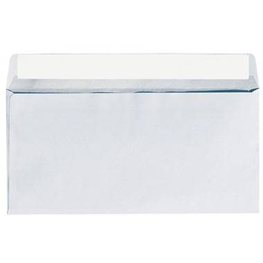 Soennecken Briefhülle1304 DIN lang 80g oF hk hf weiß 1.000 St./Pack.-0