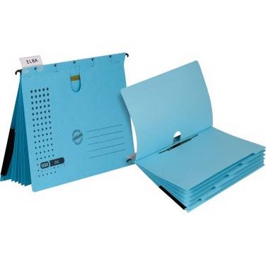 ELBA - Haengehefter chic ULTIMATE 100333012 DIN A4 blau 5 St./Pack