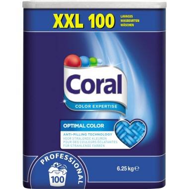 Coral Professional Waschpulver Optimal Color, 100 WL (6435000)