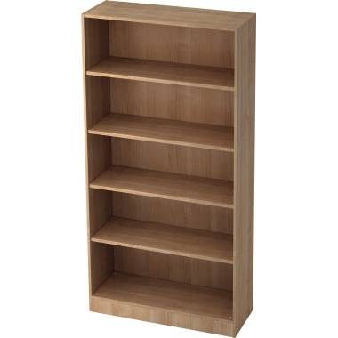 Regal Solid 5OH 100x40x200,4cm nußbaum-0