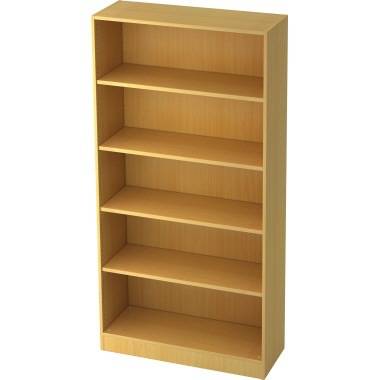 Regal Solid 5OH 100x40x200,4cm buche-0