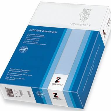 Zanders Briefpapier Gohrsmühle 88020104 DIN A4 weiß 500 Bl./Pack.-0