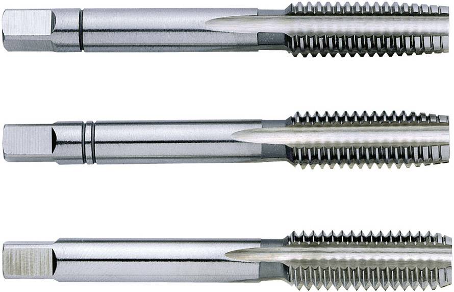 Exact 00080 HSS Hand Taps DIN 352 Set Of 3 M8