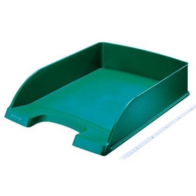 LEITZ Briefablage Plus Standard, A4, Polystyrol, grün (80522756)