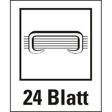 Symbolbild für Heftzange Office 124 für 24/6 und 26/6 an/chrom