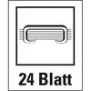 Symbolbild für Heftzange Office 124 für 24/6 und 26/6 an/chrom