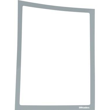 Ultradex Infotasche 889009 DIN A4 magnetisch grau 5 St./Pack-0