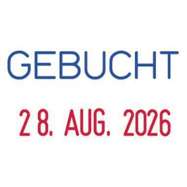 Symbolbild für Datumstempel mini-dater GEBUCHT 160/L3