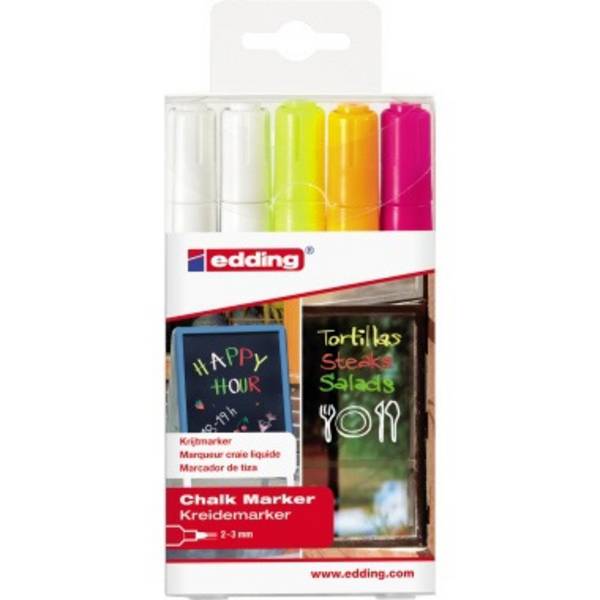 Kreidemarker 2 - 3 mm 5 St./Pack - Artikel: 305208399