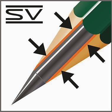Symbolbild für Bleistift CASTELL STENO HB grün - Artikel: 306000460