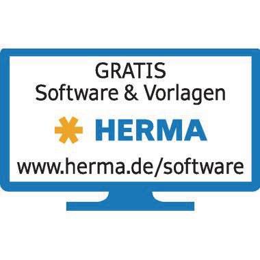 Symbolbild für HERMA Special - Polyethylen (PE) - matt - selbstklebend - weiß - 99.1 x 42.3 mm 120 Etikett(en) (10 Bogen x 12)
