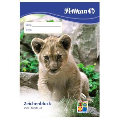 Pelikan Zeichenblock C4/20 224824 DIN A4 20Blatt-0