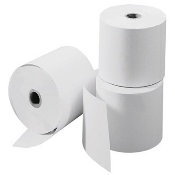 Thermokassenrolle 76mmx50m weiß 5 St./Pack. - Artikel: 118012401