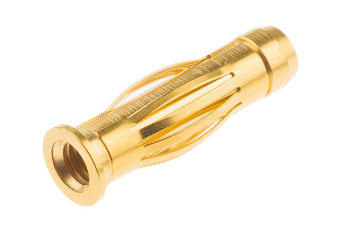 Stäubli SA404 Messerleiste Stecker, gerade Stift-Ø: 4 mm Messing 1 St.-1