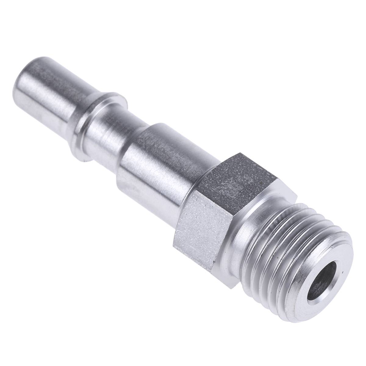 Staubli Sicherheits-Schnellkupplung Edelstahl, G1/4 Stecker, Mit Gewinde ISO C6-0