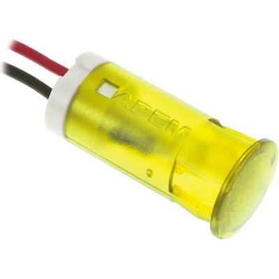 APEM QS123XXY24 LED-Signalleuchte Gelb    24 V/DC      